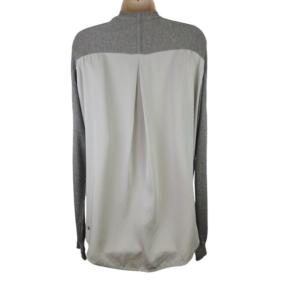 Lululemon SZ 8 Cardi In The Front Cashmere Blend Button-Front Cardigan Gray - Picture 6 of 6